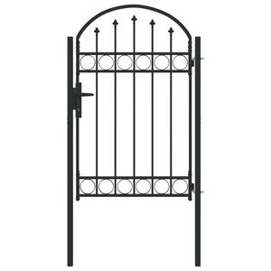 vidaXL Aitausportti ASSEN 100 x 150 cm Jauhemaalattu Ter&auml;s Harmaa