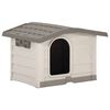vidaXL Koirankoppi beige ja ruskea 89x75x62 cm