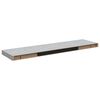 vidaXL Kelluvat sein&auml;hyllyt 4 kpl betoninharmaa 90x23,5x3,8 cm MDF