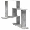 vidaXL Sein&auml;hylly Betoninharmaa 67 x 67 x 87 cm Tekninen puu