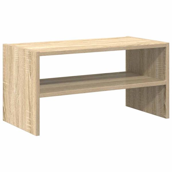 vidaXL Kenkäteline Pinottava Sonoma Oak 60x30x30,5 cm