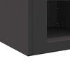 vidaXL Tulisija Musta 50 x 50 x 40 cm Ter&auml;s