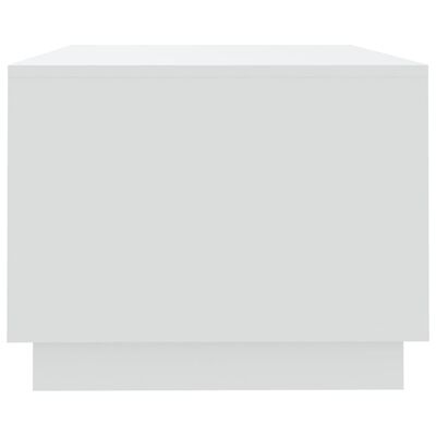 vidaXL Sohvapöytä valkoinen 102x55x43 cm lastulevy
