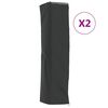 vidaXL L&auml;mmittimen suojus 2 kpl pyramidimuoto 58x58x228 cm 420D Oxford