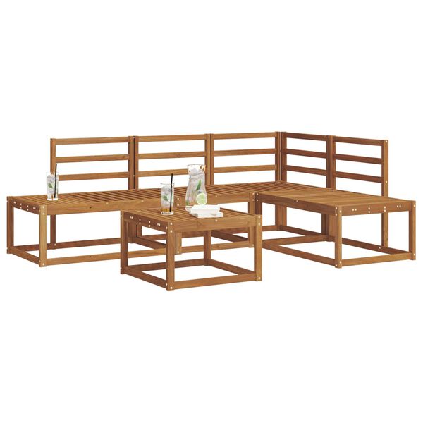 vidaXL Sohvasetti Luonnollinen