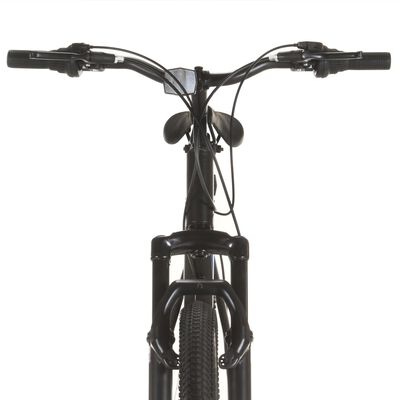 vidaXL Maastopyörä 21 vaihdetta 27,5" renkaat 38 cm runko musta