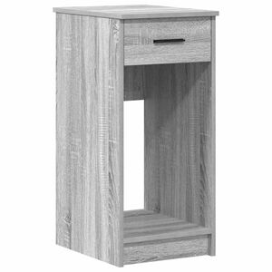 vidaXL Tietokonetorniteline laatikolla Harmaa Sonoma 35x45x77 cm
