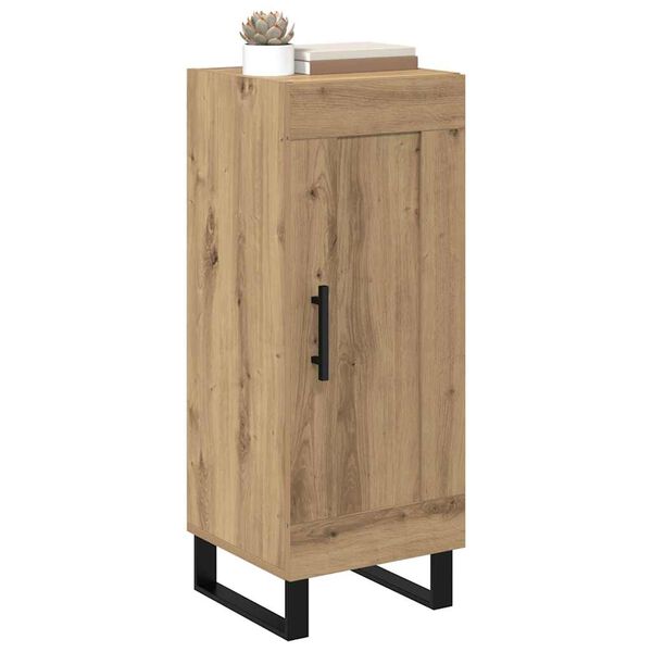 vidaXL Sivup&ouml;yt&auml; Artisan tammi 34,5 x 34 x 90 cm