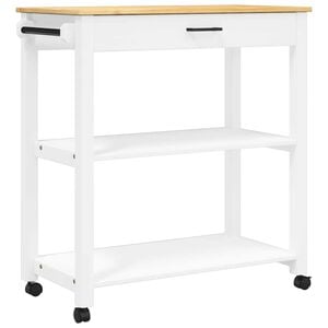 vidaXL Keitti&ouml;vaunu MONZA 84x40x88,5 cm t&auml;ysi m&auml;nty