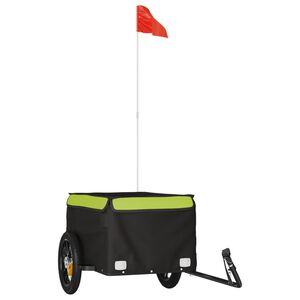 vidaXL Polkupy&ouml;r&auml;n per&auml;k&auml;rry musta ja vihre&auml; 30 kg rauta