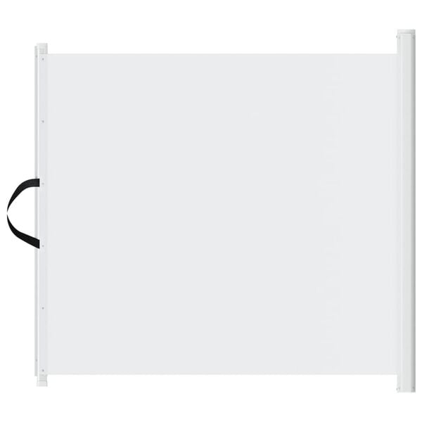 vidaXL Sis&auml;&auml;nvedett&auml;v&auml; lemmikkiportti valkoinen 82,5x125 cm