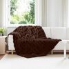 vidaXL Tekoturkki J&auml;niksen Peitto 4 pcs Camel 150 x 220 cm Polyesteri