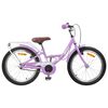 vidaXL Lastenpy&ouml;r&auml; 18 Tuumaa 5-7-vuotiaille Violetti