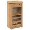 vidaXL Viinikaappi PANAMA 57x40x111,5 cm t&auml;ysi m&auml;nty