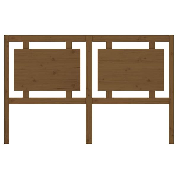 vidaXL S&auml;ngynp&auml;&auml;ty hunajanruskea 155,5x4x100 cm t&auml;ysi m&auml;nty