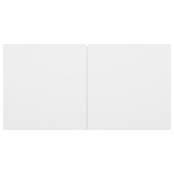 vidaXL Seinäkiinnitettävä TV-taso valkoinen 60x30x30 cm