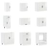 vidaXL 14-osainen keittiökaappisarja "Porto" Gloss White
