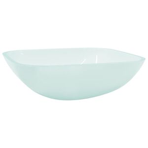 vidaXL Pesuallas lasi 42x42x14 cm himme&auml;