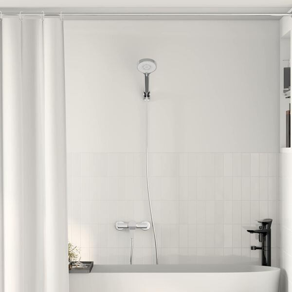 vidaXL Suihkup&auml;&auml;n sarja Kromi G 1 / 2 tuumaa Messinki