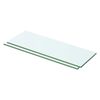 vidaXL Hyllyt 2 kpl kirkas lasi 50x12 cm