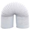 vidaXL Ilmanpoistokanava PVC 6 m 10 cm