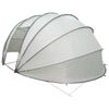 vidaXL Uima-altasteltta kupoli Harmaa 538 x 440 x 204 cm
