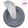 vidaXL Rullapy&ouml;r&auml;t pultinrei&acute;ill&auml; 24 kpl 125 mm