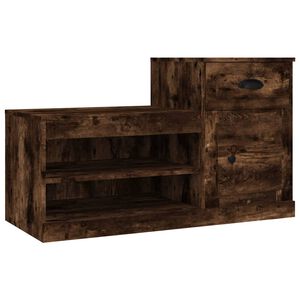 vidaXL Kenk&auml;kaappi savutammi 100x42x60 cm tekninen puu