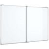 vidaXL Magneettinen taitettava tussitaulu 120x80x1,7 cm cm alumiini
