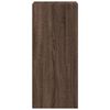 vidaXL Senkki ruskea tammi 40x41x93 cm tekninen puu