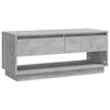 vidaXL TV-taso betoninharmaa 102x41x44 cm tekninen puu