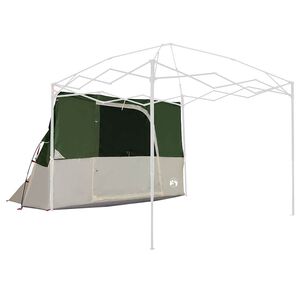 vidaXL Sis&auml;teltta katolla Vihre&auml; 280 x 220 x 176 cm taffeta
