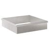 vidaXL Etana-aidat 8 pcs 100 x 3,5 x 25 cm Ruostumaton ter&auml;s Hopea