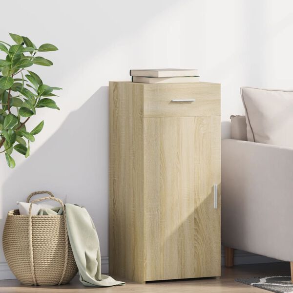 vidaXL Senkki Sonoma tammi 40x42,5x93 cm tekninen puu