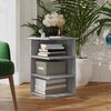 vidaXL Sivukaappi harmaa Sonoma 35x35x55 cm tekninen puu