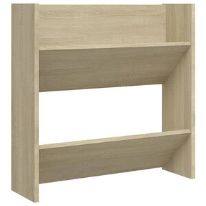 vidaXL Sein&auml;kenk&auml;kaappi Sonoma-tammi 60x18x60 cm lastulevy