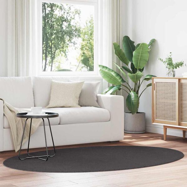 vidaXL Matto HUARTE Antrasiitti 200 x 140 cm 100% polyesteri