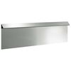 vidaXL Etanaaita 16 kpl 100 x 3,5 x 25 cm Galvanoitu ter&auml;s Hopea