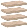 vidaXL Kelluvat hyllyt 4 kpl 40x23,5x4 cm tekninen puu