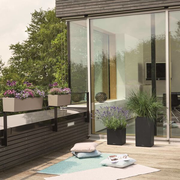 LECHUZA Kukkalaatikko BALCONERA Stone 50 ALL-IN-ONE beige