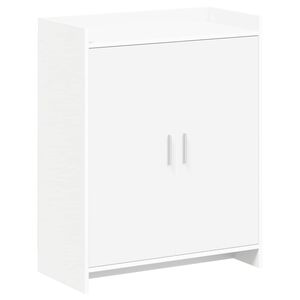 vidaXL Kenk&auml;kaappi ovella valkoinen 73,5 x 36 x 92 cm Tekninen puu