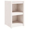 vidaXL Ulkokeitti&ouml;kaappi MEPPEL valkoinen 55x55x92 cm t&auml;ysi m&auml;nty