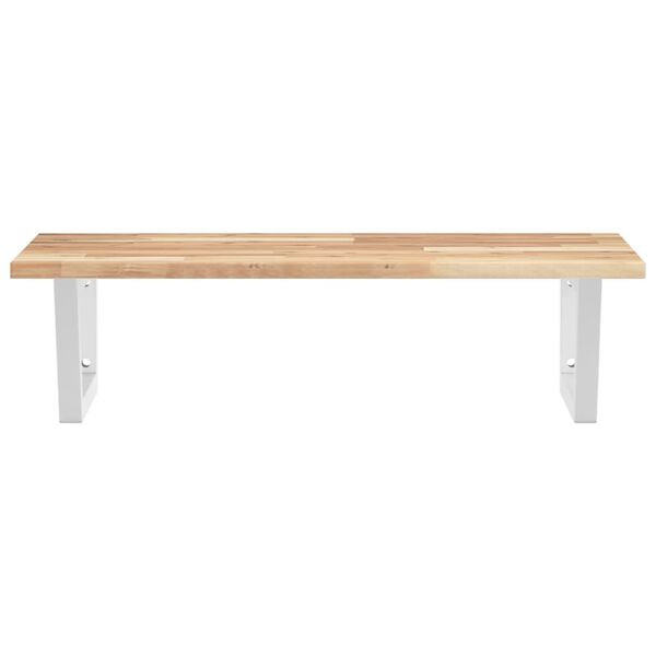 vidaXL Pesuallashylly sein&auml;lle ter&auml;s ja t&auml;ysi akasiapuu