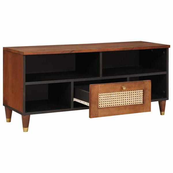 vidaXL Media-säilytyskaapit ja hyllyt Ruskea 100 x 33.5 x 46 cm