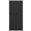 vidaXL Vaatekaappi antrasiitti 80x50x180 cm teräs