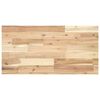 vidaXL Kelluva hylly 60x40x4 cm k&auml;sittelem&auml;t&ouml;n t&auml;ysi akasiapuu