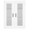 vidaXL Seinäkiinnitettävä kaappi valkoinen 69,5x34x90 cm