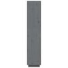 vidaXL Kirjahylly/tilanjakaja harmaa 40x35x167 cm t&auml;ysi m&auml;nty