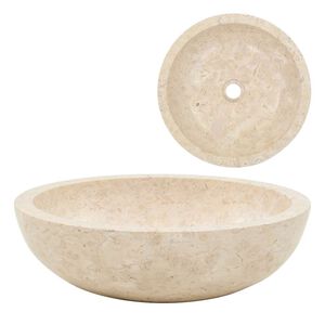 vidaXL Pesuallas marmori 40x12 cm kerma
