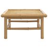 vidaXL Puutarhapöytä 65x55x30 cm bambu